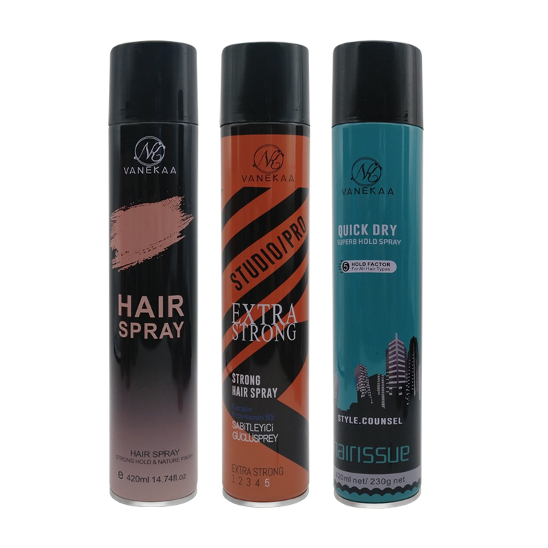 Private Label Langvarig Hårspray Naturlig Hårspray